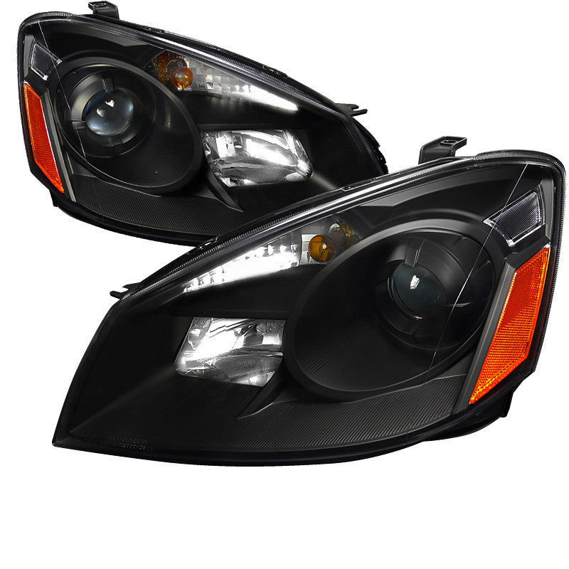05-06 NISSAN ALTIMA HEADLIGHT PROJECTOR HEADLIGHT BLACK HOUSING