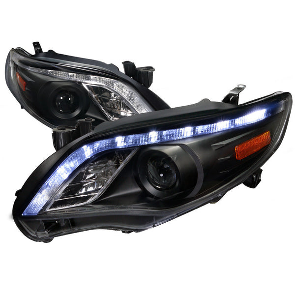 11-UP TOYOTA COROLLA HEADLIGHT PROJECTOR HEADLIGHT BLACK HOUSING