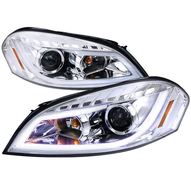 06-12 CHEVY IMPALA HEADLIGHT HALO LED PROJECTOR CHROME