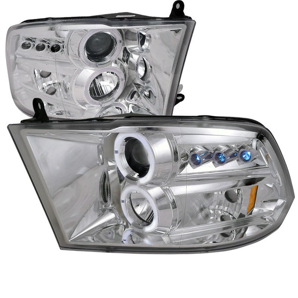 09-12 DODGE RAM HEADLIGHT 09-UP DODGE RAM PROJECTOR HEADLIGHTS