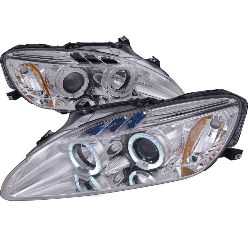 04-09 HONDA S2000 HEADLIGHT CHROME HOUSING PROJECTOR HEADLIGHTS, OE HID COMPATIBLE