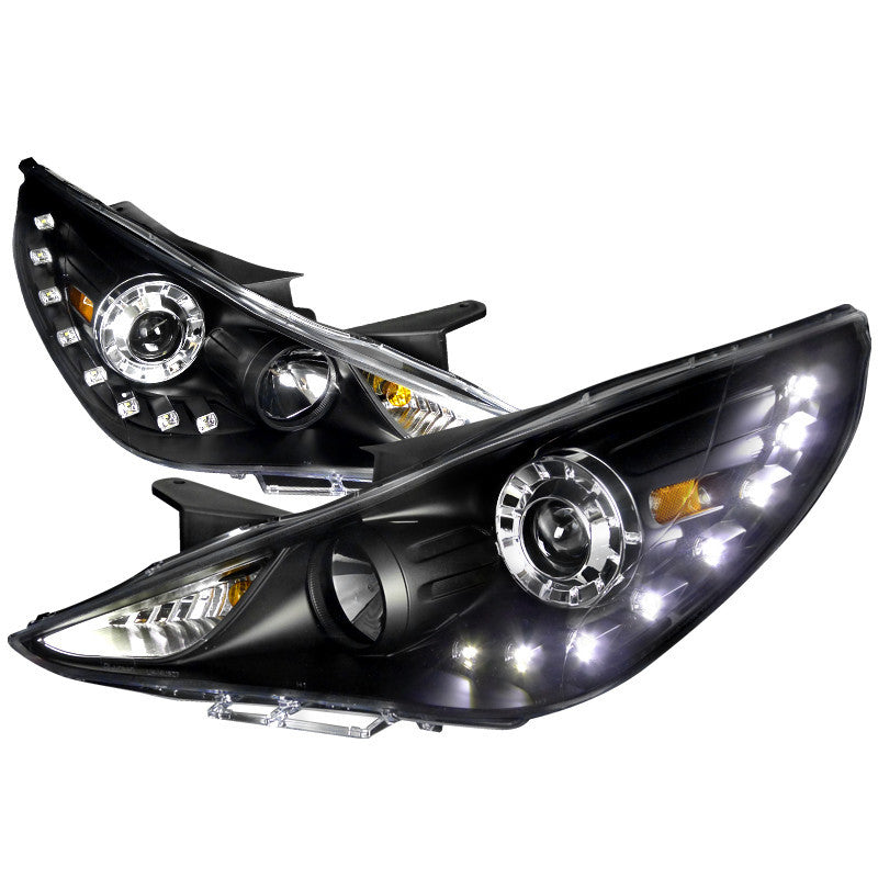 11-UP HYUNDAI SONATA HEADLIGHT PROJECTOR HEADLIGHT BLACK HOUSING
