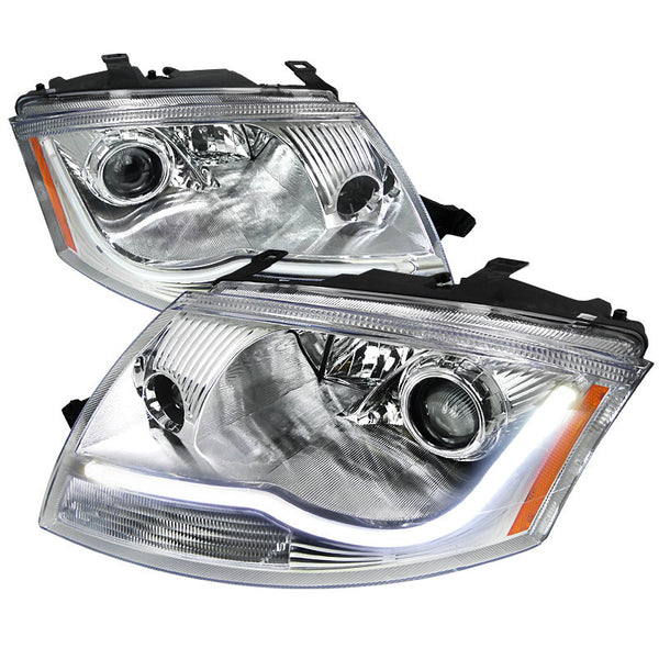 99-06 AUDI TT HEADLIGHT PROJECTOR HEADLIGHT CHROME HOUSING