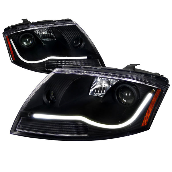 99 AUDI TT HEADLIGHT PROJECTOR HEADLIGHT BLACK HOUSING