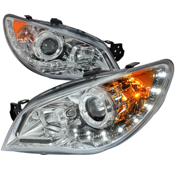 06-07 SUBARU IMPREZA HEADLIGHT CHROME PROJECTOR HEADLIGHT