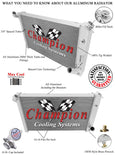 1973 CHEVROLET CORVETTE 5.7 L RADIATOR MC478