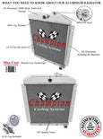 1950 CHEVROLET TRUCK 3.5 L RADIATOR MC5100