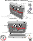 1983 JEEP CJ7 4.2 L RADIATOR MC583