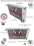 1978 CHEVROLET CORVETTE 5.7 L RADIATOR MC718