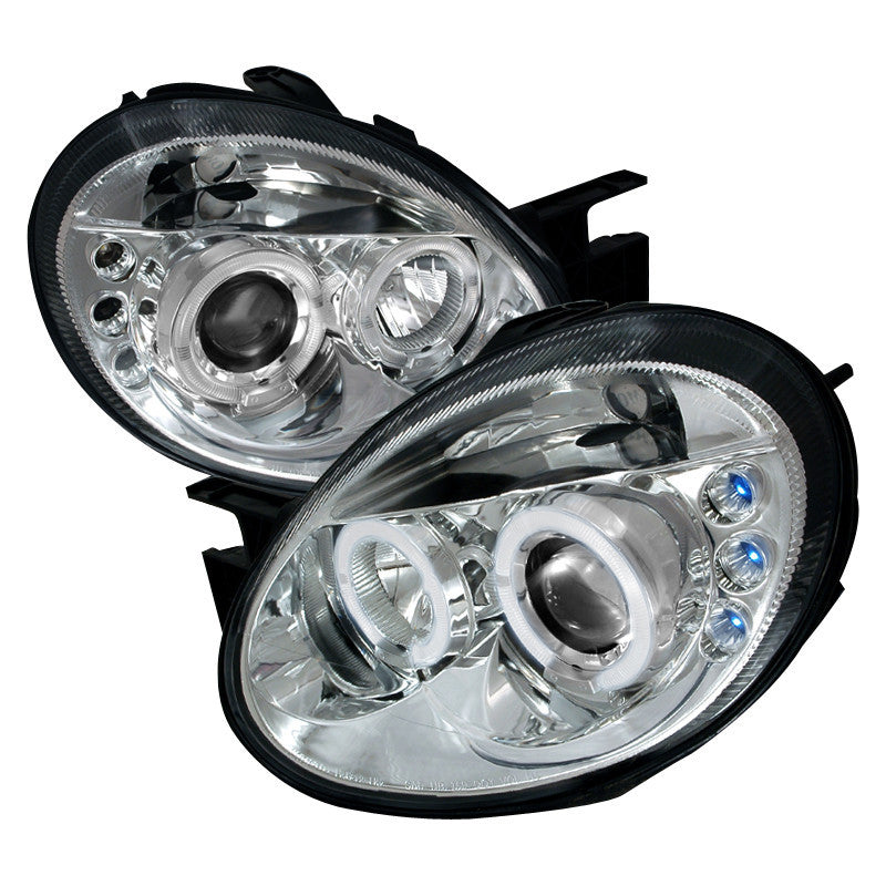 03-05 DODGE NEON HEADLIGHT HALO LED PROJECTOR CHROME
