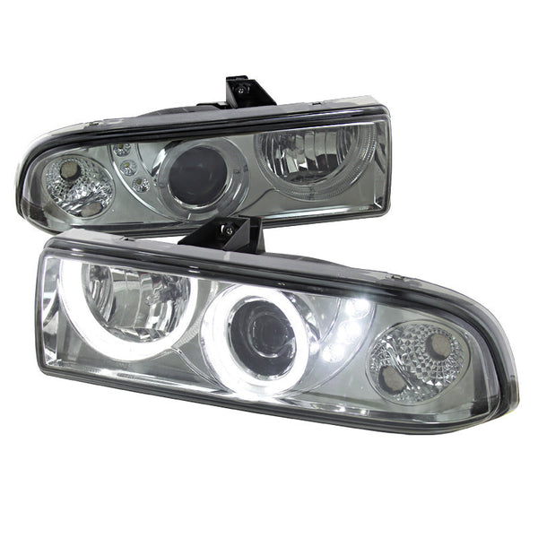 98-04 CHEVY S10 HEADLIGHT PROJECTOR HEADLIGHT SMOKED LENS